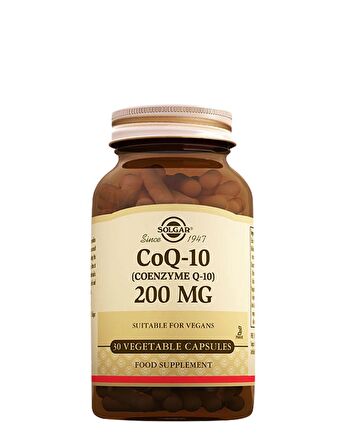 Solgar CoQ-10 200 mg 30 Kapsül