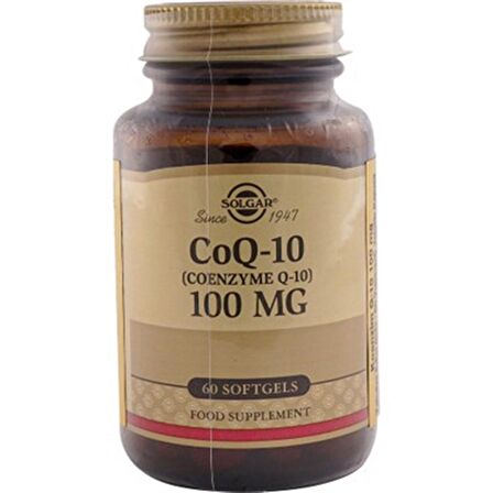 Solgar Coenzyme Q-10 100 mg 60 Softgel