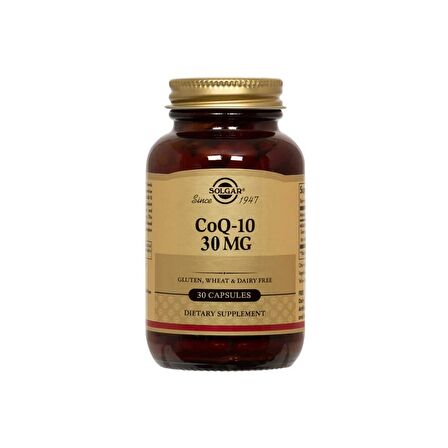Solgar Coenzyme Q-10 30 mg 30 Vegetable Kapsül