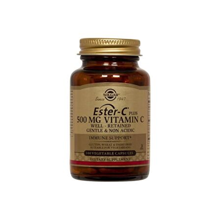 Solgar Ester-C 500 mg 100 Kapsül