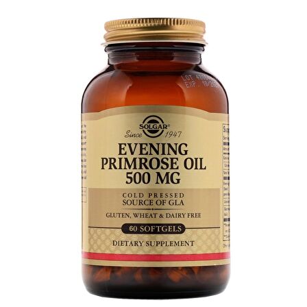 Solgar Evening Primrose 500 mg 60 Kapsül