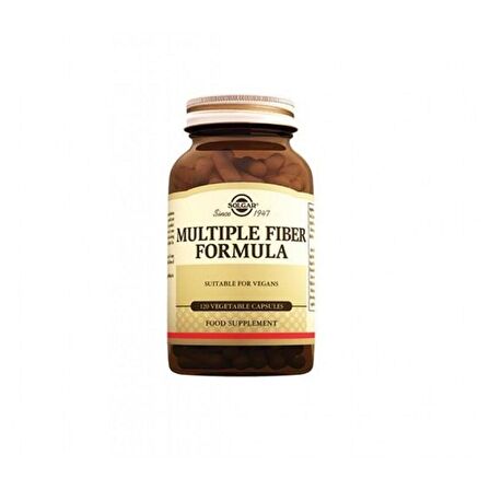Solgar Multiple Fiber Formula 120 Vegetable Capsules