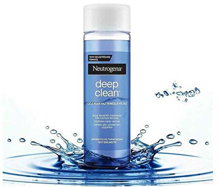 Neutrogena Deep Clean Göz Makyaj Temizleyici 125 ml