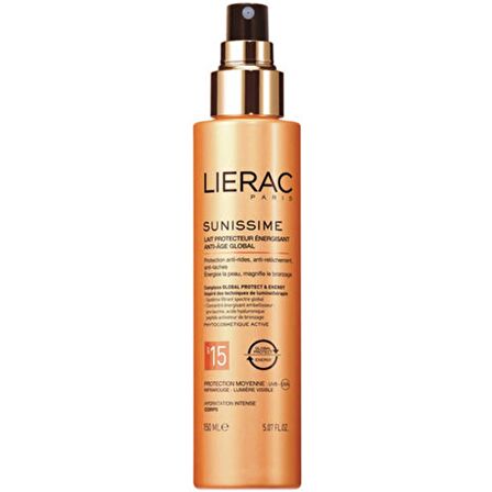 Lierac Paris Sunissime Energizing Protective Milk SPF15 150 ml