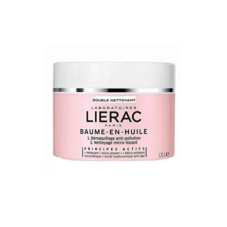 Lierac Paris Double Cleansing Balm-in-Oil 120 gr