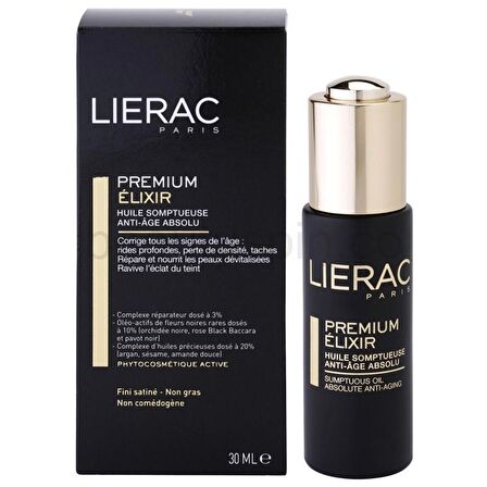 Lierac Paris Premium Elixir Tüm Yaşlanma Belirtilerine KarşıI Etkili Onarıcı Yağ 30 ml