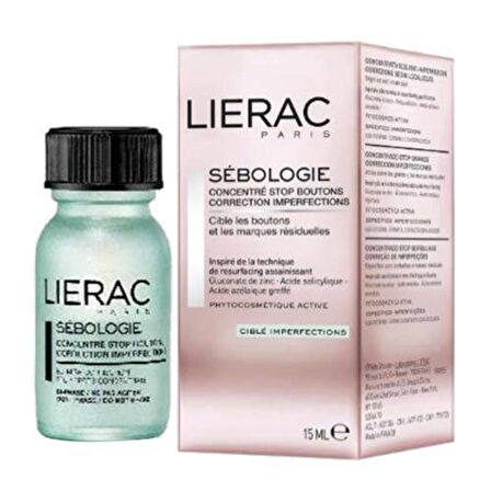 Lierac Sebologie imperfections Correction Localize Concentrate 15 Ml Akneli Ciltler İçin Lokal Bakim