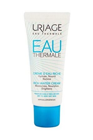 Uriage Eau Thermale Rich Water Cream 40 ml - Zengin Su Bazlı Nemlendirici Krem