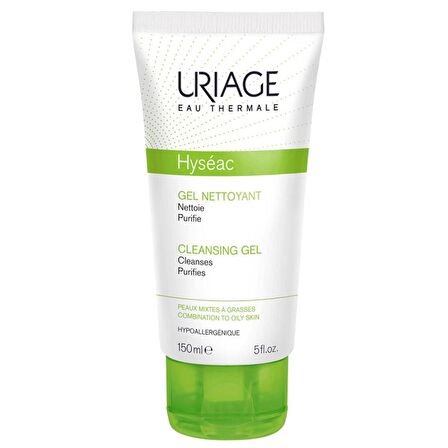 Uriage Hyseac Gel Nettoyant Cleansing Gel Akne Eğilimli Karma ve Yağlı Ciltlere Özel 150 ml - Eski Ambalaj