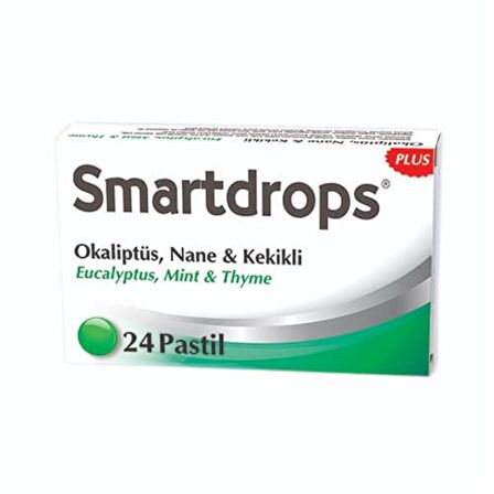 Smartdrops Okaliptüs & Nane & Kekik 24 Pastil