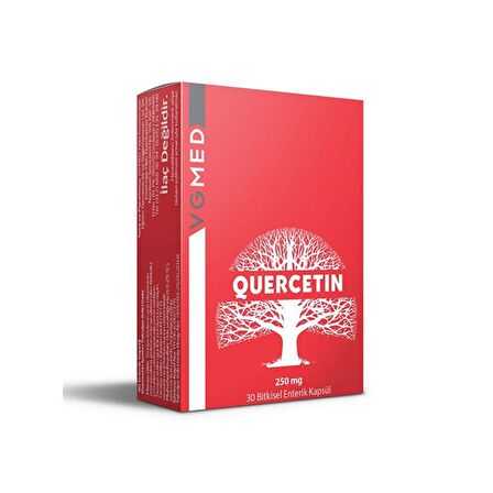 VGMed Quercetin 250 mg 30 Kapsül
