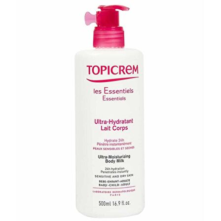 Topicrem Ultra Moisturizing Body Milk 500 ml