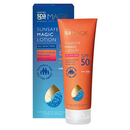 Dead Sea Spa Magik Sunsafe Magic Lotion SPF50 75 ml