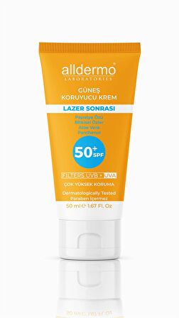 Alldermo SPF50 Lazer Epilasyon Sonrası Cilt Kremi 50 ml