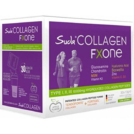 Suda Collagen Fxone Apple 13 gr x 30 Saşe