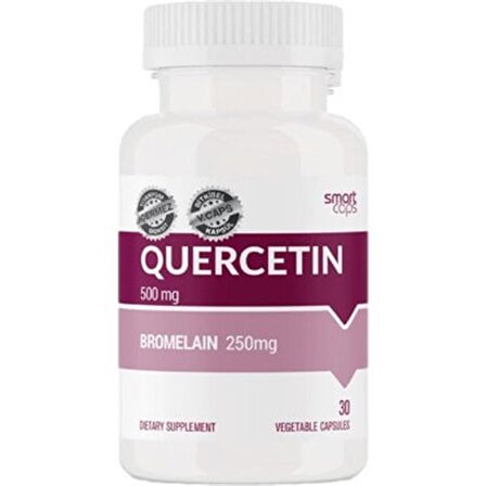 Smartcaps Quercetin 500 mg 30 Kapsül