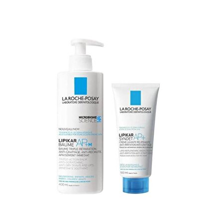 La Roche Posay Lipikar Baume AP+M 400 ml + Syndet 100 ml