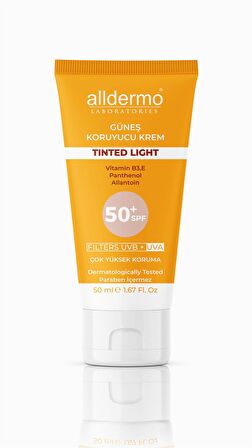 Alldermo SPF50 Tinted Light Krem 50 ml