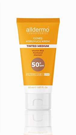 Alldermo SPF50 Tinted Medium Krem 50 ml