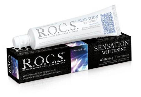 Rocs Sensation Whitening Beyazlatıcı Parlatıcı Diş Macunu 60 ml