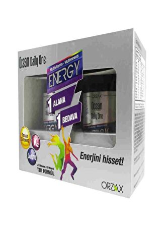 Ocean Daily One Energy 30 Tablet - 1 Alana 1 Bedava