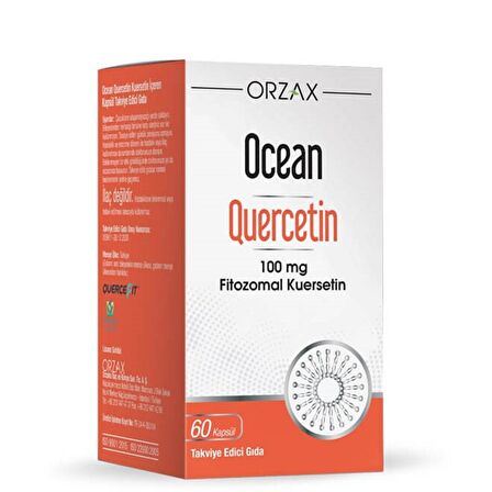 Ocean Quercetin 100 mg 60 Kapsül