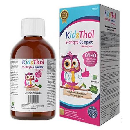 Kidsthol 2-Aticyto Complex Şurup 240 ml