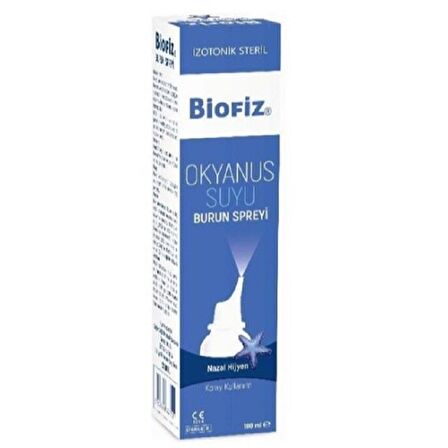 Biofiz Okyanus Suyu Burun Spreyi 100 ml