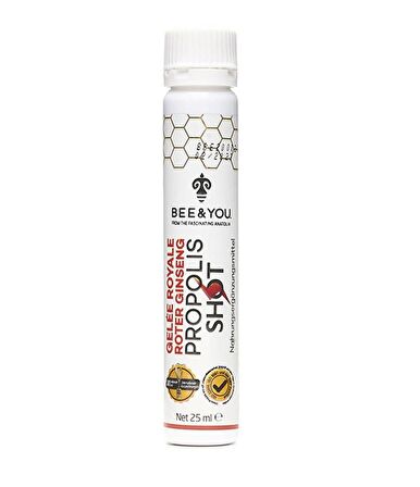 Bee'o Up Arı Sütü Kırımızı Ginseng 25 ml Tekli