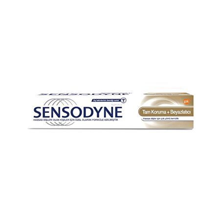 Sensodyne Diş Macunu Tam Koruma ve Beyazlatıcı 50 ml