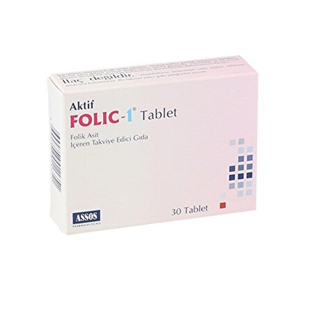 Aktif Folic 1 30 Tablet