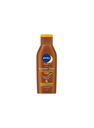 Nivea Sun Karoten İçeren Güneş Sütü SPF6 200 ml