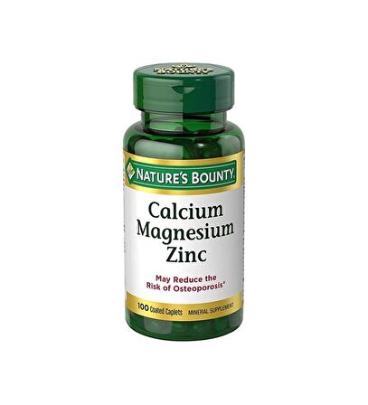 Calcium Magnesium Zinc 100 Tablet