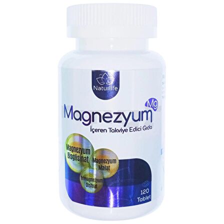 Naturlife Magnezyum 120 Tablet