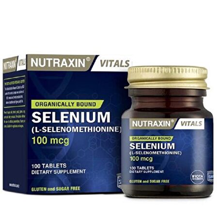 Nutraxin Selenium 100 mcg 100 Tablet