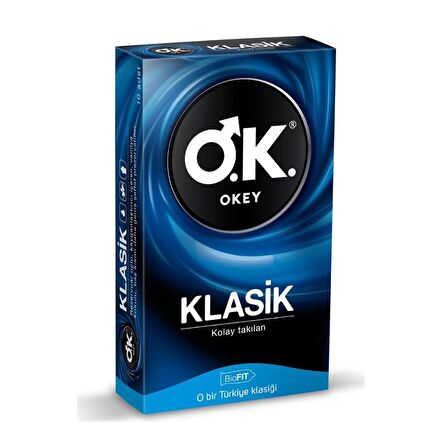 Okey Prezervatif Klasik 10'lu