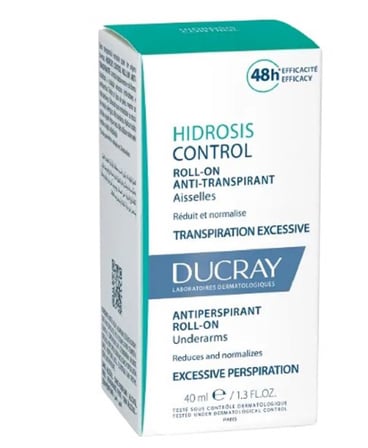 Ducray Hidrosis Control Terleme Karşıtı Roll-On Deodorant 40 ml