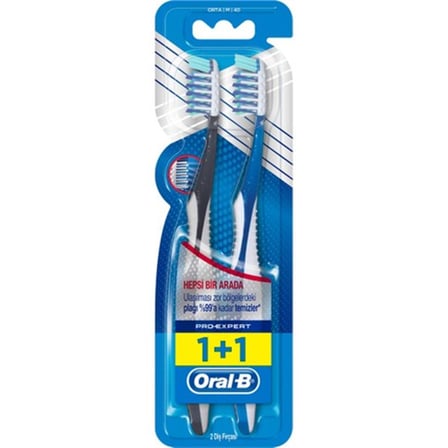 Oral-B Diş Fırçası Pro Expert All In One 40 Medium 1+1