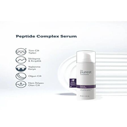 Peptit İçerikli Yaşlanma Karşıtı Cilt Bakım Serumu 30 ml (Peptide Complex)