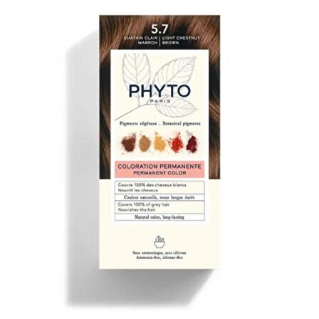 Phyto Color Saç Boyası 5.7 Açık Kestane Bakır