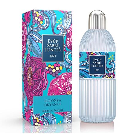 Kolonya Okyanus Cam Şişe 400 ml