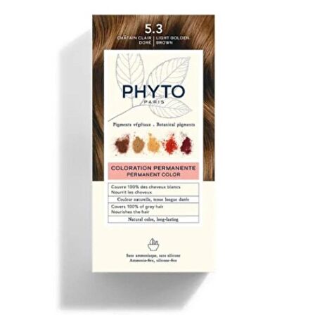 Phyto Color Saç Boyası 5.3 Açık Kestane Dore