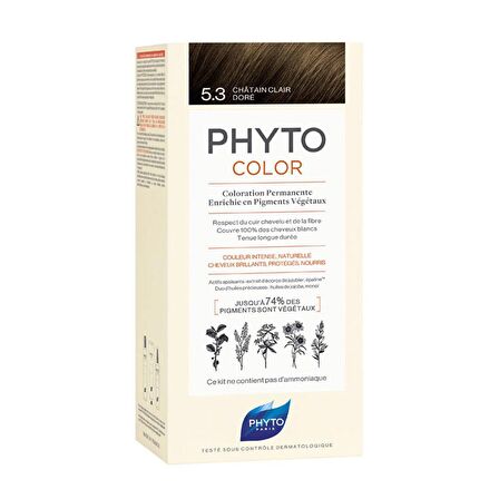 Phyto Color Saç Boyası 5.3 Açık Kestane Dore