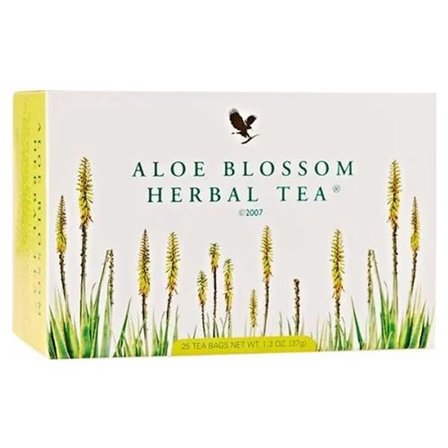 Forever Aloe Blossom Herbal Tea Aloe Veralı Bitki Çayı 37 g (25 Poşet)