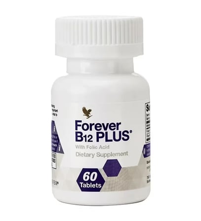 Forever B12 Plus-B12 ve Folik Asit İçeren Takviye Edici Gıda 60 Tablet