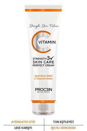 Procsin Aydınlatıcı Etkili C Vitamini Krem 50 ml