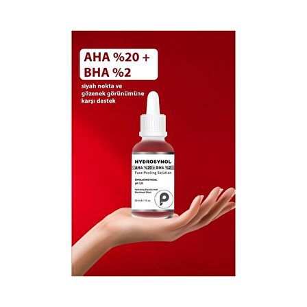 Procsin Hydrosynol Canlandırıcı Cilt Tonu Eşitleyici AHA BHA Serum 30 ml