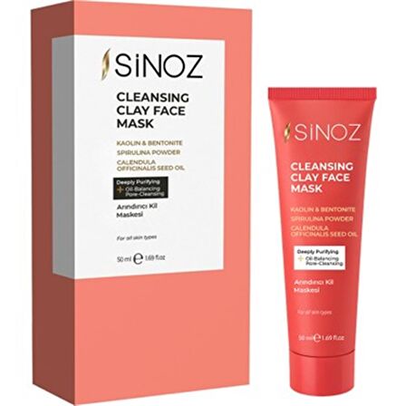 Sinoz Arındırıcı Yüz Bakım Maskesi 50 ml