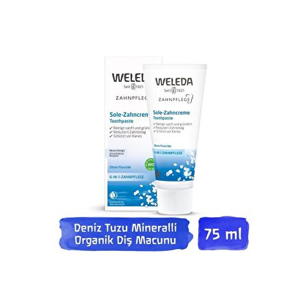 Weleda Deniz Tuzu Mineralli Diş Macunu 75 ml