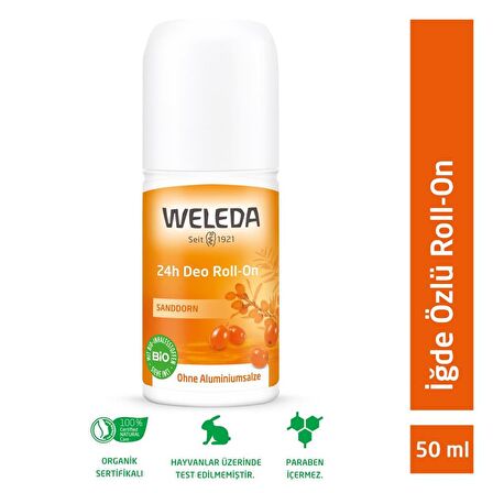 Weleda Yabani İğde Özlü Doğal Roll-On Deodorant 50 ml